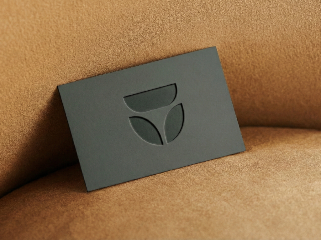 EverSafe: first-aid training platform designed and built end-to-end, brand mark embossed on a business card